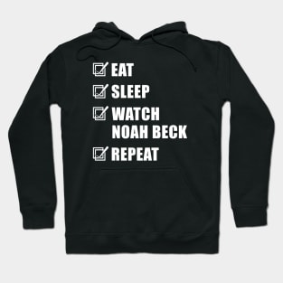 Eat Sleep Watch Noah Beck Repeat Hoodie